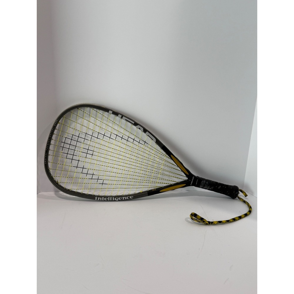 Head Intelligence i.165 Racquetball Racket PowerFrame Intellifiber Black Silver